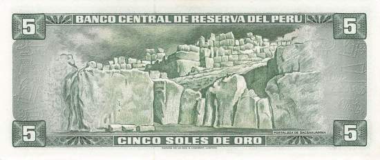 5 Soles de Oro 1973